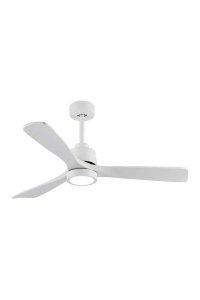 Kaşkar Taflan F52203 35W 132cm Ahşap Beyaz 3 Kanatlı Uzaktan Kumandalı Lambalı Tavan Vantilatörü