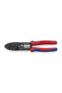 Knipex 97 21 215B Pabuç Sıkma ve Kablo Sıyırma Pensi