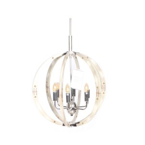 Lucea 51638-02-P06-NA 6xE14 Kalina 6lı Yuvarlak Sarkıt Avize