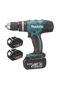 Makita DHP453SYE 18V Li Çift Akülü Darbeli Matkap Vidalama