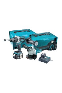 Makita DLX2155TJ1 (DGA454+DHP481) Akülü Combo Kit