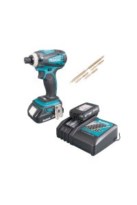 Makita DTD134RHX1 14.4V Li Çift Akülü Darbeli Vidalama