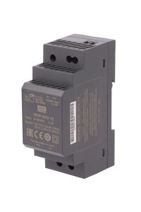Mean Well DDR-30G-12 30W Ray Montajlı Dönüştürücü