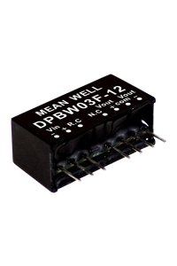 Mean Well DPBW03F-12 3W Çift Çıkışlı İzole Dönüştürücü
