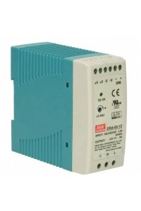 Mean Well DRA-60-12 60W 12VDC 5A Ray Montajlı Power Supply