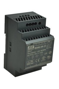 Mean Well HDR-60-12 54W Yeni Seri Ray Montaj