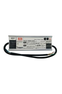 Mean Well HLG-100H-24A 24V 4A Dahili Tek Çıkışlı Led Sürücü