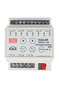 Mean Well KAA-8R 16A 8li Universal Anahtarlama Aktüatörü