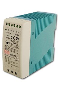 Mean Well MDR-40-24 40W 24V 1.7A Ray Montaj Led Sürücü