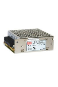 Mean Well RS-50-3.3 50W Tek Çıkışlı Kapalı Power Supply