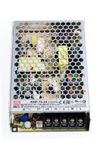 Mean Well RSP-75-24 75W Tek Çıkışlı Kapalı Power Supply