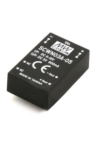 Mean Well SCWN03A-05 3W 9-18VDC 5VDC İzole Dönüştürücü
