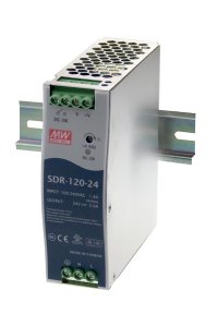 Mean Well SDR-120-24 120W 24V 5A Ray Montaj