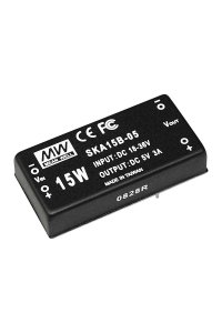 Mean Well SKA15B-05 15W 5V 300-3000mA DC-DC Dönüştürücü