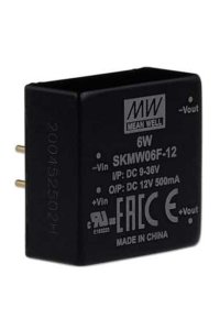 Mean Well SKMW06F-12 6W 9-36VDC 12VDC İzole Dönüştürücü