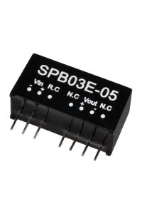 Mean Well SPB03E-05 3W 4.5-9V 60-600mA DC-DC Dönüştürücü