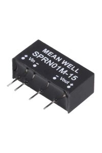 Mean Well SPRN01M-15 1W 11.4-13.2VDC 15VDC İzole Dönüştürücü