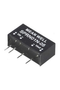 Mean Well SPRN01N-05 1W 22.8-26.4VDC 5VDC İzole Dönüştürücü