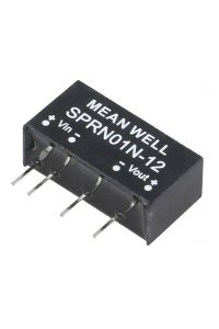 Mean Well SPRN01N-12 1W 22.8-26.4VDC 12VDC İzole Dönüştürücü