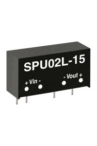 Mean Well SPU02L-15 2W İzole Dönüştürücü