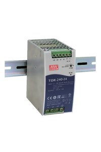Mean Well TDR-240-24 240W Trifaze Ray Montajlı Power Supply