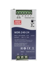 Mean Well WDR-240-24 240W Endüstriyel DIN Ray Power Supply