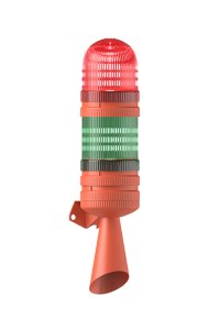 Mesan MS 5836.1.2.110-220VAC Kırmızı-Yeşil Elektronik Siren