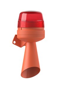 Mesan MS 5840.1.110-230VAC Kırmızı Elektronik Siren