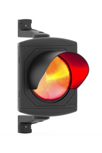 Mesan MS 8032.1.12-24VDC-1 Kırmızı Led Tekli Trafik Lambası