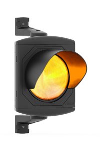 Mesan MS 8032.3.110-220VAC Turuncu Led Tekli Trafik Lambası