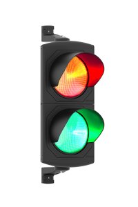 Mesan MS 8035.1.2.110-220VAC Kırmızı-Yeşil Trafik Lambası