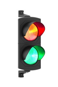 Mesan MS 8035.1.2.12-24VDC Kırmızı-Yeşil Trafik Lambası