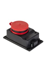 Mete Enerji 401031 3x32A 3PE 380-415V Kauçuk Duvar Prizi