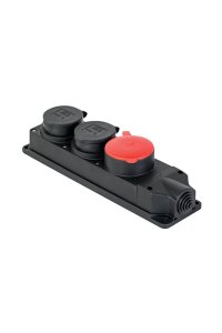 Mete Enerji 401054 3x25A 3P+E 380-415V IP44 Prizli Kauçuk Grup Priz