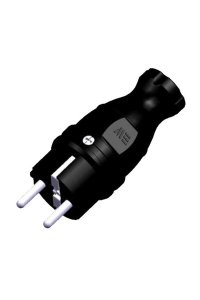 Mete Enerji 404001 1x16A 2P+E 220-240V IP44 Kauçuk Düz Fiş