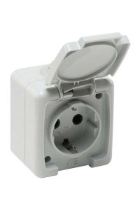 Mete Enerji 40500505 Nemliyer için Kapaklı Topraklı Priz