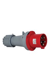 Mete Enerji 406117 5x63A 380-415V IP44 Cee Norm Pilot Kontaklı Düz Fiş