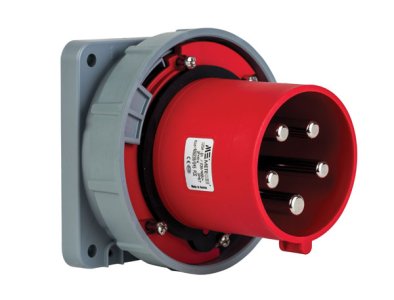 Mete Enerji 406239 380-415V IP67 Cee Norm Düz Makine Fişi