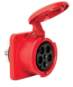 Mete Enerji 406534 380-415V IP44 Cee Norm Düz Makine Prizi