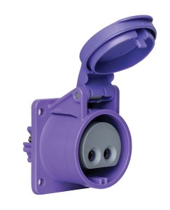 Mete Enerji 406551V 2P 24V IP44 Cee Norm Düz Makine Prizi