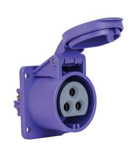 Mete Enerji 406553V 3P 24V IP44 Cee Norm Düz Makine Prizi