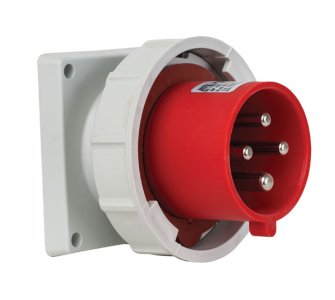 Mete Enerji T28167V 4x32 Cee Norm Düz Makine Fişi