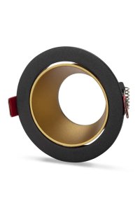 Noas YL60-2022 Ren Siyah-Gold Yuvarlak Alüminyum Spot Kasası