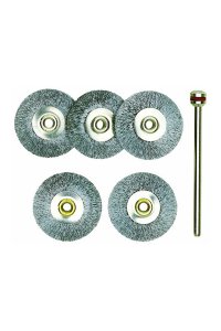 Proxxon 28952 Beşli 22mm Daire Tel Fırça