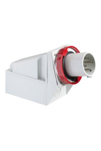 Schneider 81594 4x125A 3P+E 380-415VAC IP67 Eğik Duvar Fişi