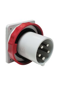 Schneider 81882 4x63A 3P+E 380-415VAC IP67 Düz Makine Fişi