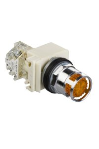 Schneider 9001K3L35LYAH13 24V 1AK Sarı Işıklı Buton