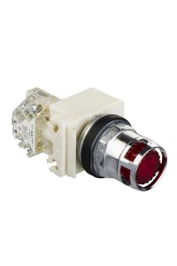 Schneider 9001K3L38RH13 120V Sıva Altı Kırmızı Işıklı Buton