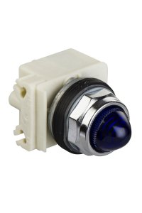 Schneider 9001KP7L9 30mm 230V AC Ba 9S IP66 Mavi Pilot Işığı