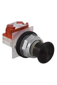 Schneider 9001KR24BH13 30mm Siyah 35mm Mantar Kafalı Buton